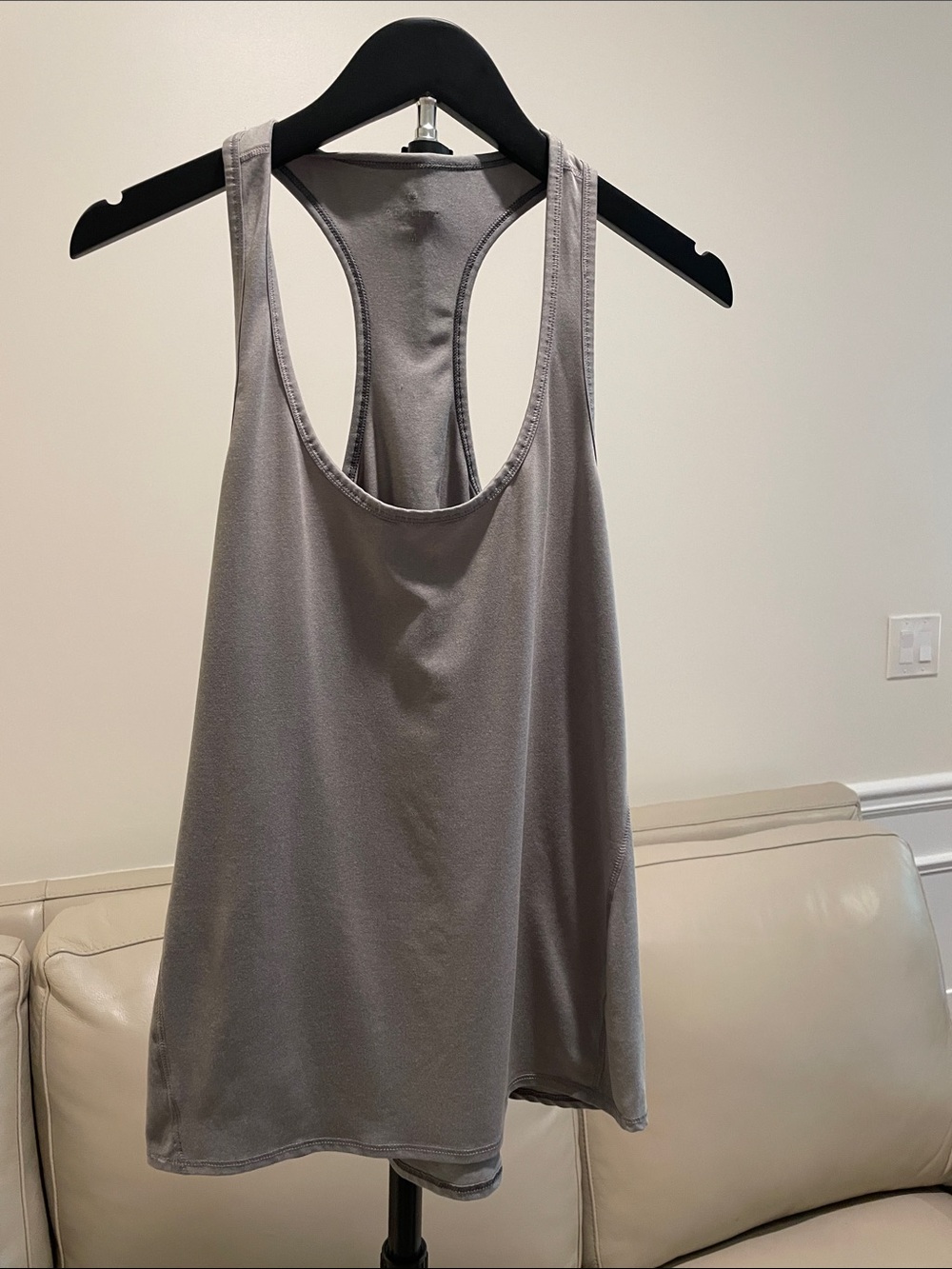 Athleta Gray Racerback Performance‎ Tank